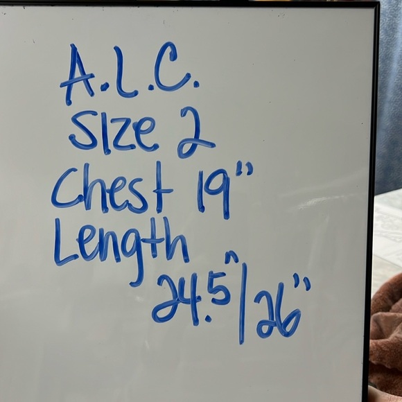 A.L.C. Danielle Silk Long Sleeve Top Pink Floral Print Size 2 - Picture 9 of 12